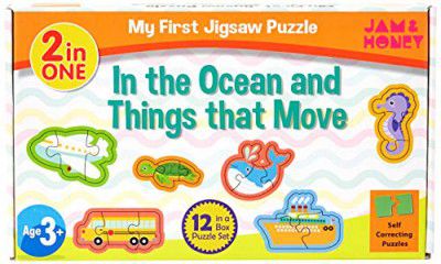 Amazon Brand - Jam & Honey Ocean Theme & Things That Move Puzzle