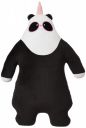 Amazon Brand - Jam & Honey Panda Shaped Soft Cushion Cum Toy, Black...