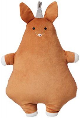 Amazon Brand - Jam & Honey Pig Shaped Soft Cushion Cum Toy