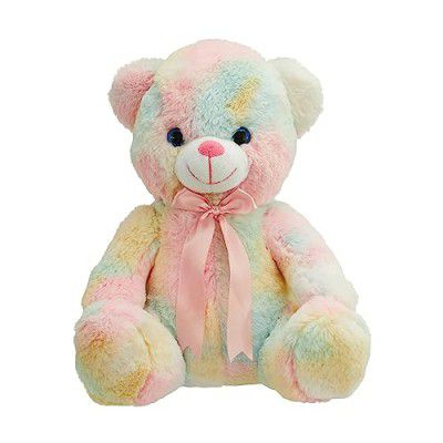 Amazon Brand - Jam & Honey Teddy Bear, Great Birthday Gift (Multicoloured, 28 cm)
