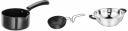 Amazon Brand Kadha Solimo Hard Anodized Saucepan  ...