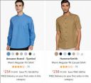 Amazon Brand men's Shirt Starting @ ₹234 ...