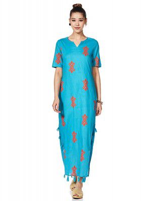 Amazon Brand - Myx Cotton a-line Dress