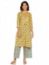 Amazon Brand - Myx Women's Cotton Kurta With Pant Set...