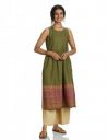 Amazon Brand - Myx Women's Cotton Relaxed Fit A Line Kurta...