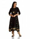 Amazon Brand - Myx Women's Khari Print Regular Printed Kurta in Rayon (Available in Plus Sizes)...