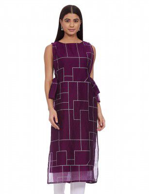 Amazon Brand - Myx Womens Polyester Regular Kurti