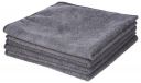 Amazon Brand - Presto! 88% Polyester / 12% Polyamide Microfiber Cloth in Grey Color GSM -340 (4pcs Set)...