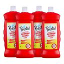Amazon Brand - Presto! Bathroom Cleaner 1 L X 4 (Lemon)...