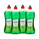 Amazon Brand - Presto! Dish wash Gel Lime - 750 ml (Pack of 4)...