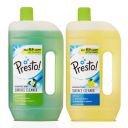 Amazon Brand - Presto! Disinfectant Surface/Floor Cleaner, Pack of 2 - (975 ml Citrus & 975ml Jasmine)...