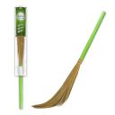 Amazon Brand - Presto! Floor Grass Broom | Pack of 1, Green...
