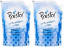 Amazon Brand - Presto! Glass & Household Cleaner Refill Pouch - 1 L (Pack of 2)...