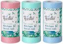 Amazon Brand - Presto! Non-Woven Kitchen Towel Roll | 80 Pulls (Pack of 3)...
