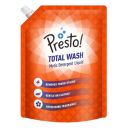 Amazon Brand - Presto! Total Wash Detergent Liquid Mega Saver Pack 2 Ltr | Gentle on Clothes | Refreshing Fragrance | Machine and Hand Wash...