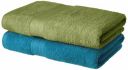 Amazon Brand - Solimo 100% Cotton 2 Piece Bath Towel Set 500 GSM...
