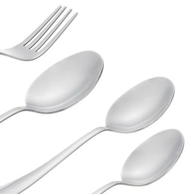 Amazon Brand - Solimo 24 Piece Cutlery Set  
