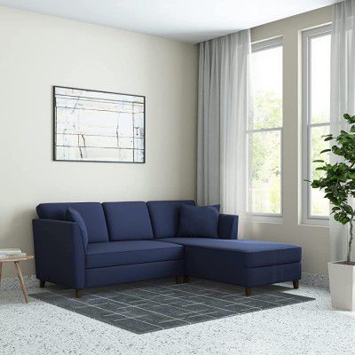 Amazon Brand - Solimo Epinard, 2+LHS Sofa with Lounger