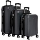 Amazon Brand - Solimo ABS Hard 78 cms Trolley Bag (Sol_Lgge_104_grey)...