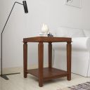 Amazon Brand - Solimo Acacia Solid Wood Suzdal Side Table (Tan)...