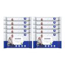 Amazon Brand - Solimo Adult Bed Bath Wipes 100 Wipes Pack of 10...