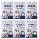 Amazon Brand - Solimo Adult Diapers Tape Style Large Size 60 Count | 96-137 cm (38" - 54") | with Fast absorption, Leak Proof, Unisex...