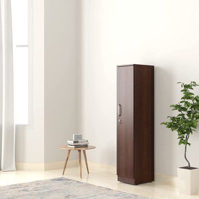 Amazon Brand - Solimo Alate Engineered Wood Single Door Wardrobe 