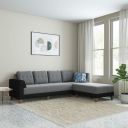 Amazon Brand - Solimo Alen Fabric 6 Seater RHS L Shape Sofa...