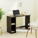 Amazon Brand - Solimo Altamore Engineered Wood Study Table and Office Desk with 2 Shelves (Wenge Finish)...