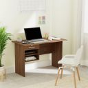 Amazon Brand - Solimo Altamore Engineered Wood Study Table and Office Desk with Drawer and 2 Shelves...