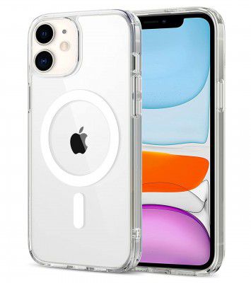 Amazon Brand - Solimo Back Case Cover for iPhone 11 | Scratch-Resistant Back Case Cover | Clear | TPU