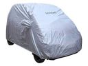 Amazon Brand - Solimo Basic Car Cover for Taigun (2021) | UV & Dust Protection, Durable, Moderate Water-Resistant, Reinforced Stitching and Lightweight | Included Carry Bag (Grey)...