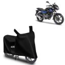 Amazon Brand - Solimo Bike Cover for Bajaj Pulsar with Carry Bag | UV Protection (Black)...