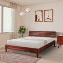 Amazon Brand Solimo Bikel Solid Sheesham Wood Queen-Size Bed...