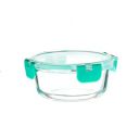Amazon Brand - Solimo Borosilicate Glass Container with Detachable Lid | 440ml...