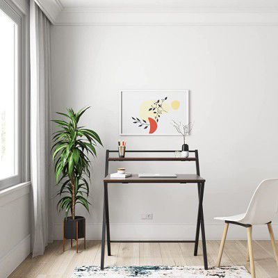 Amazon Brand - Solimo Bosker Wood Folding Table