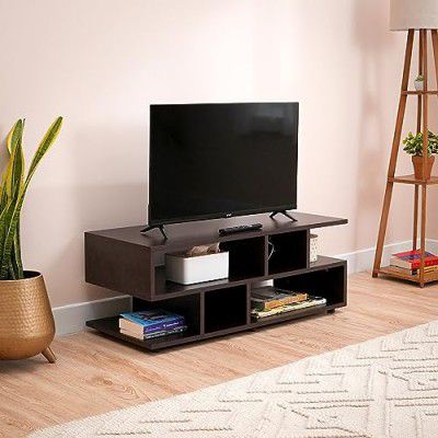 Amazon Brand - Solimo Bygny Engineered Wood TV Entertainment Unit ,Brown