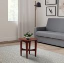 Amazon Brand - Solimo Camden Durable Round Coffee Table (Sheesham Wood with Honey Finish)...