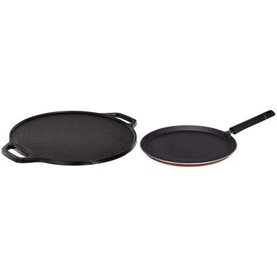 Amazon Brand - Solimo Cast Iron Dosa Tawa-30cm