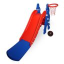 Amazon Brand – Solimo Castle Slide with Basketball Use | Safe & Fun | Ideal | Easy Assembly | Suitable Age 24M-8Y...