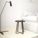 Amazon Brand - Solimo Chyest Modern Side Table (Iron, Natural Finish)...