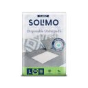 Amazon Brand - Solimo Classic Underpads Large (L) Size, 10 count| 90 X 60 cm|Unisex, High Absorbency, Super soft...