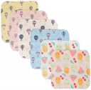 Amazon Brand - Solimo Cotton Baby Wash Cloths, Pack of 6...
