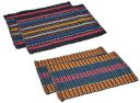 Amazon Brand - Solimo Cotton Bathmat Set of 4, Vibrant Stripes - 1000 GSM, Multicolor...