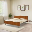 Amazon Brand - Solimo Darius Metal Queen Size Bed (Metal, Black)...