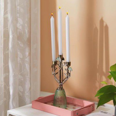 Amazon Brand - Solimo Dinner Candles for Home Décor and Gifting (Set of 6)