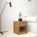 Amazon Brand - Solimo Dissmure Engineered Wood Bedside Table...