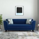 Amazon Brand - Solimo Eton 3 Seater Sofa (Fabric, Royal Blue)...