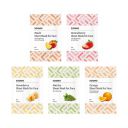 Amazon Brand - Solimo Face Sheet Mask, Pack of 5 (Peach, Strawberry, Gooseberry, Matcha, Orange)...
