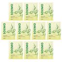 Amazon Brand - Solimo Face Sheet Mask with Natural Oils and Aloe Vera (Pack of 10)...